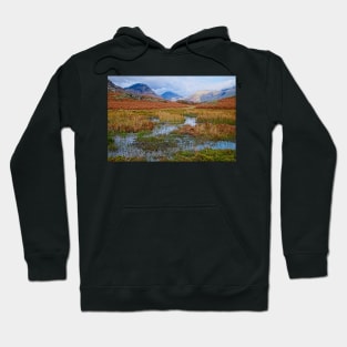 English Lake District Fells and Mountains near Wastwater Hoodie